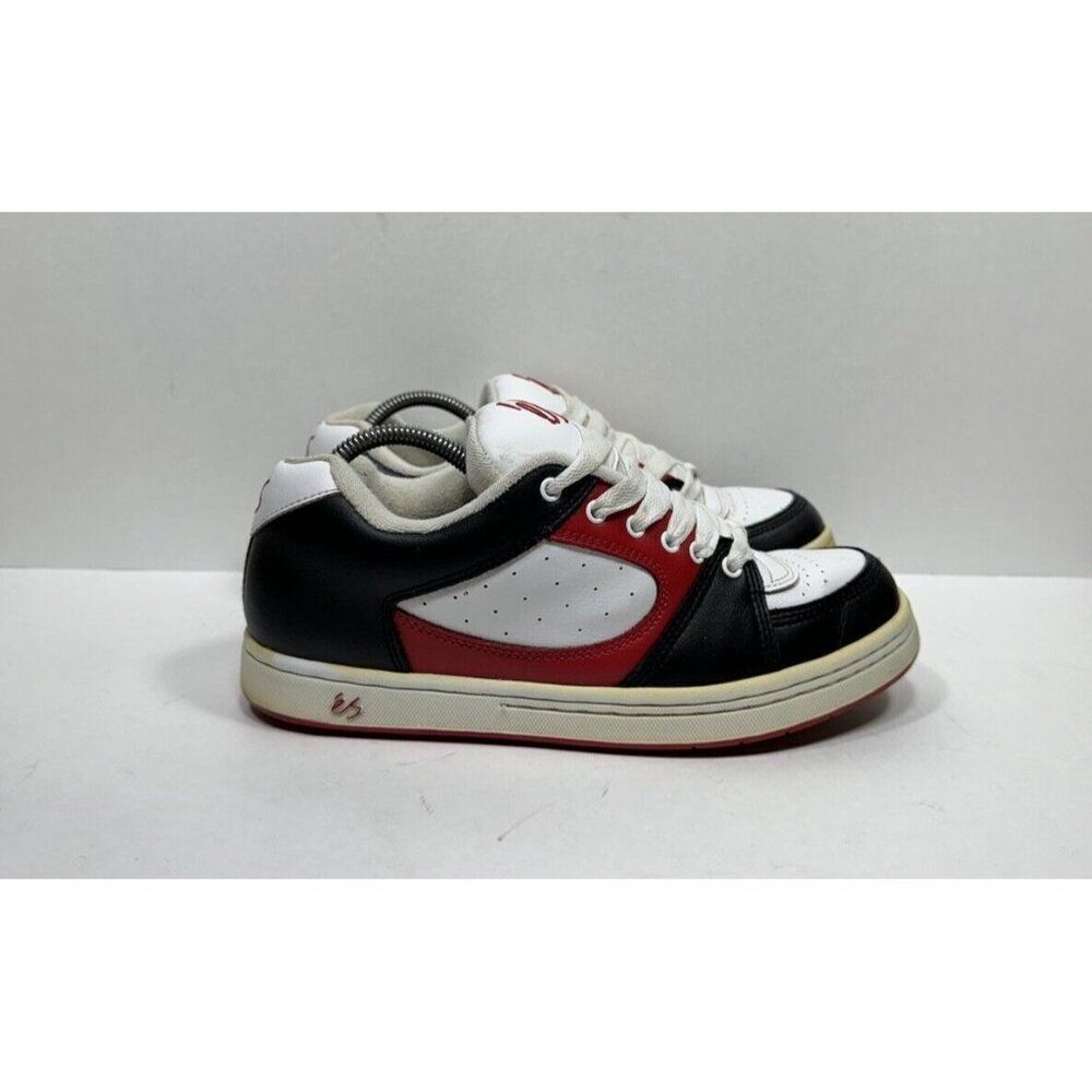 Vintage ES Accel Og Black‎ Red White Skateboard Shoes Men’s Size 9